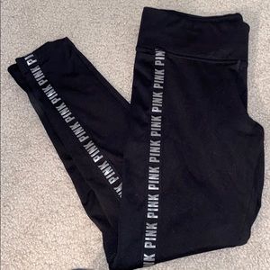 Pink Victoria’s Secret leggings